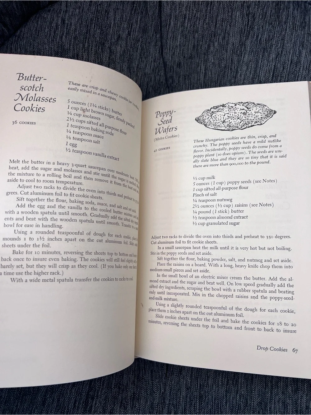 Vintage Maida Heatter's Book of Great Cookies 1977 Cookbook